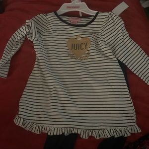 Brand new Juicey couture girl set